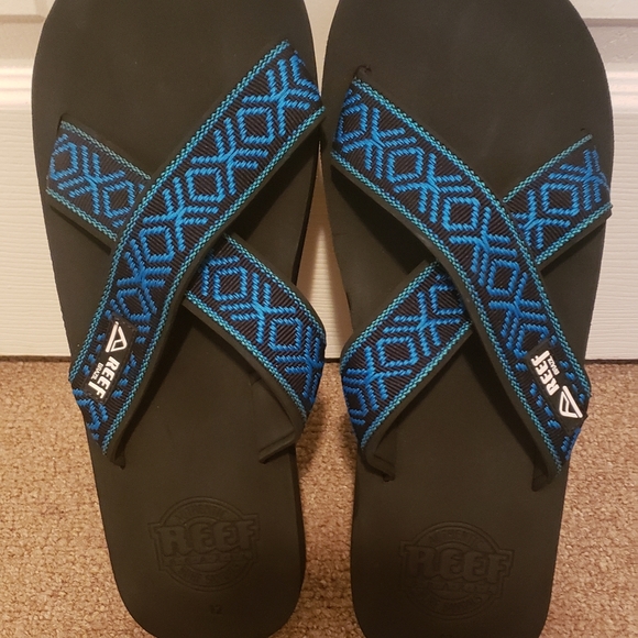 Reef Brazil Crossover Sandals Size 12 - Picture 1 of 4